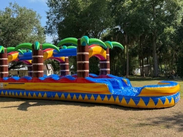 Slip & Slide, Obstacle Course Slip & Slide, Obstacle Course
